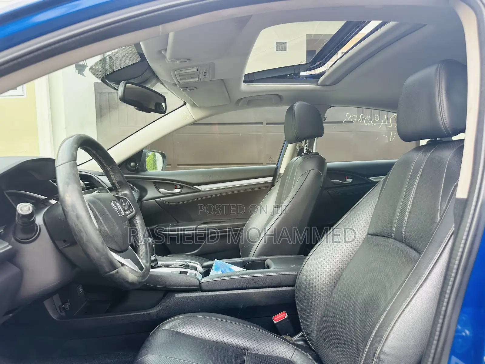 Honda Civic Touring 4dr Sedan (1.5L 4cyl) 2017 Blue
