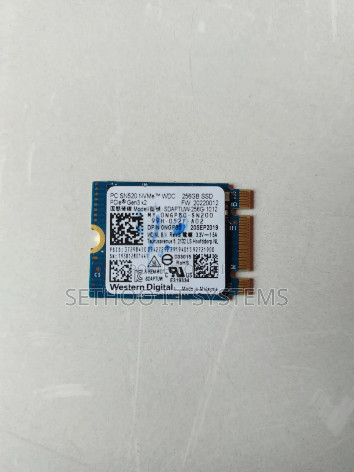 M.2 SSD 256gig