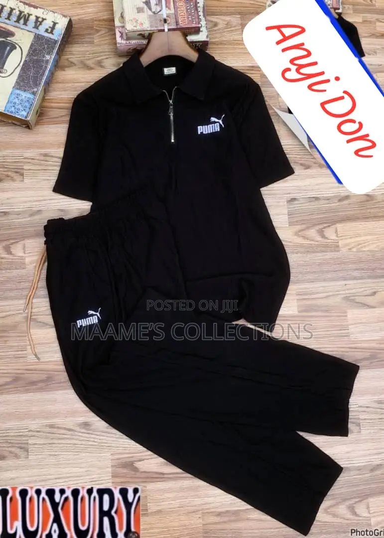 Fashion Men’S Casual Top and Down 2pcs Set