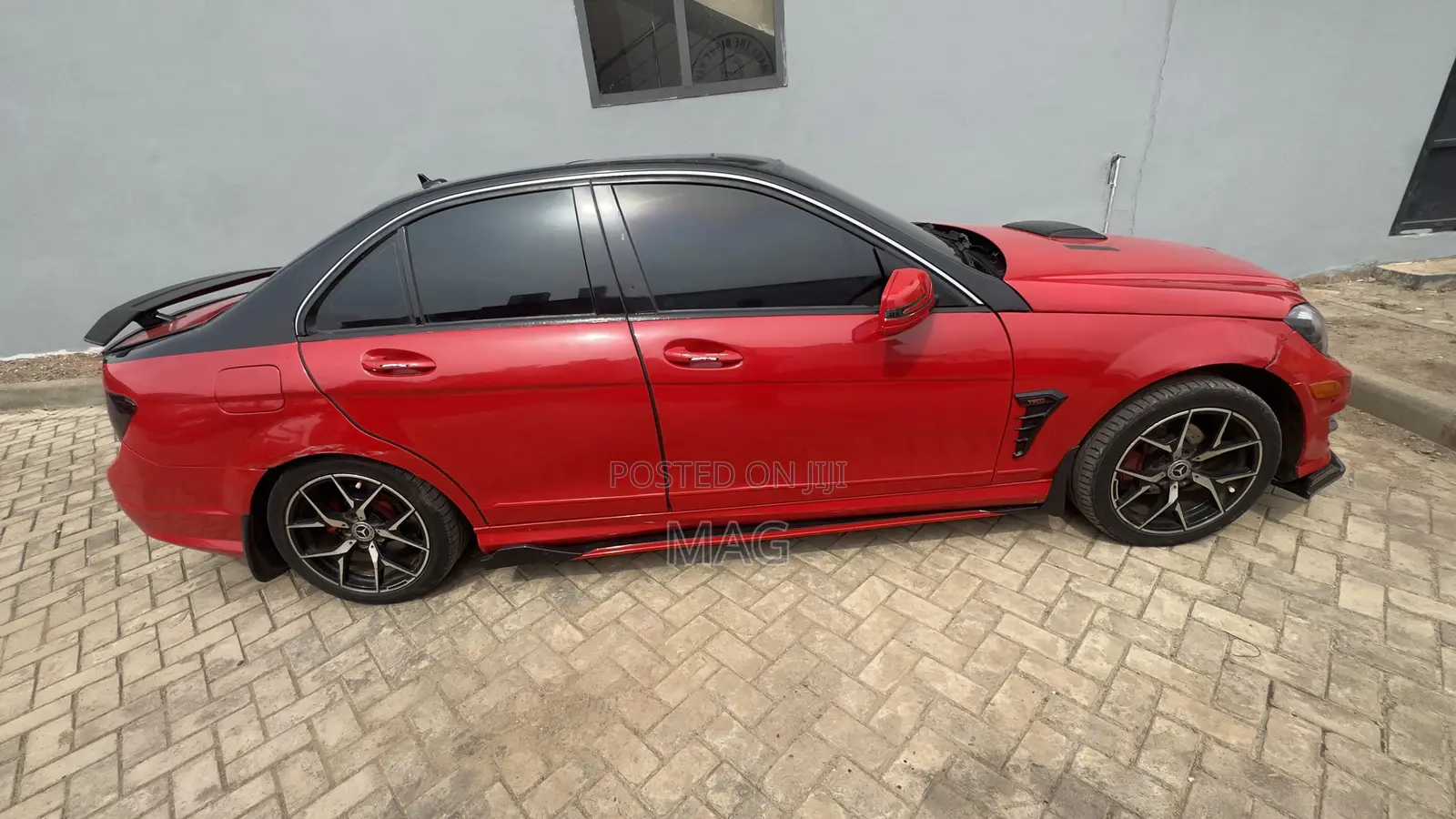Mercedes-Benz C250 2014 Red