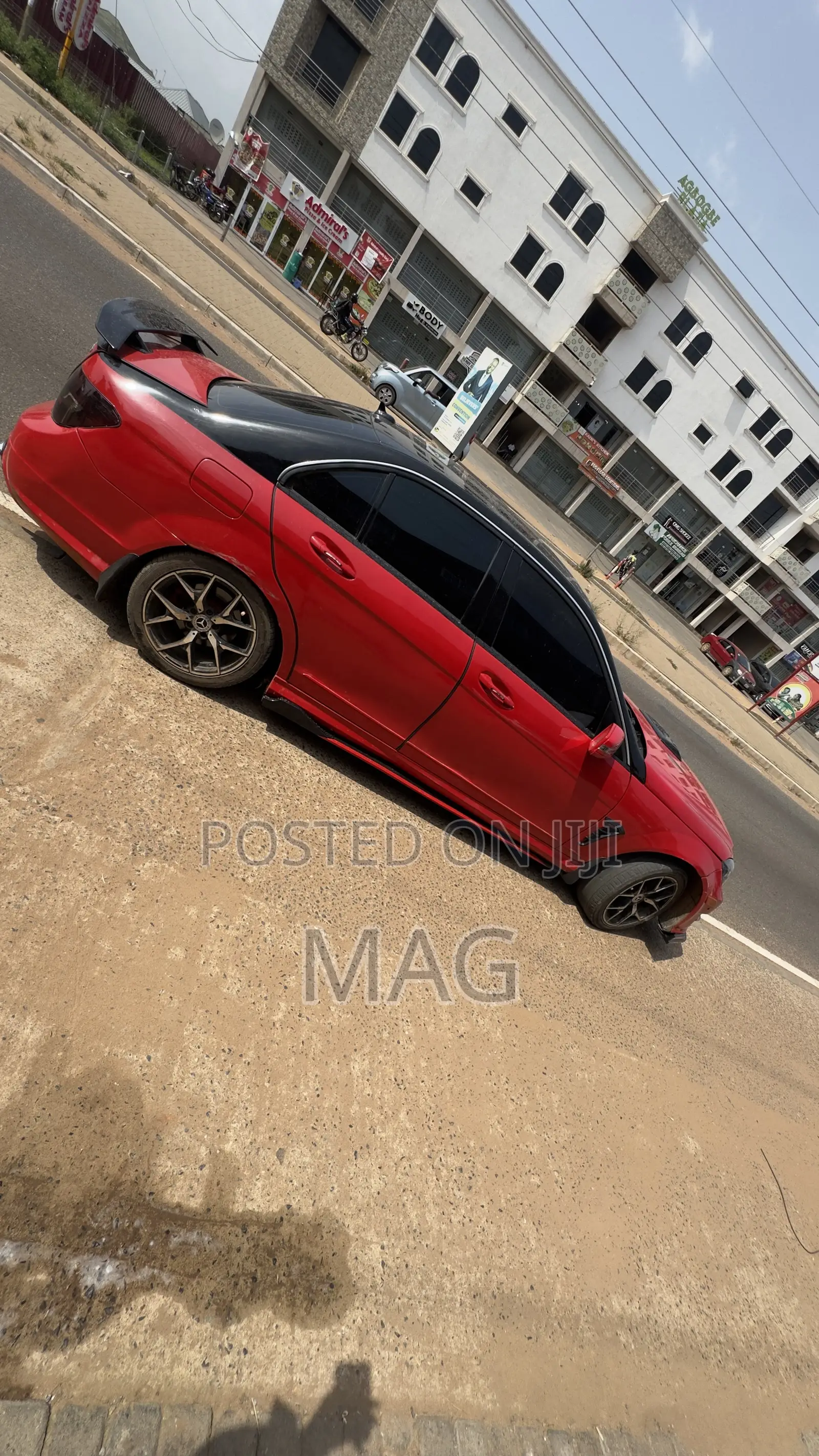 Mercedes-Benz C250 2014 Red