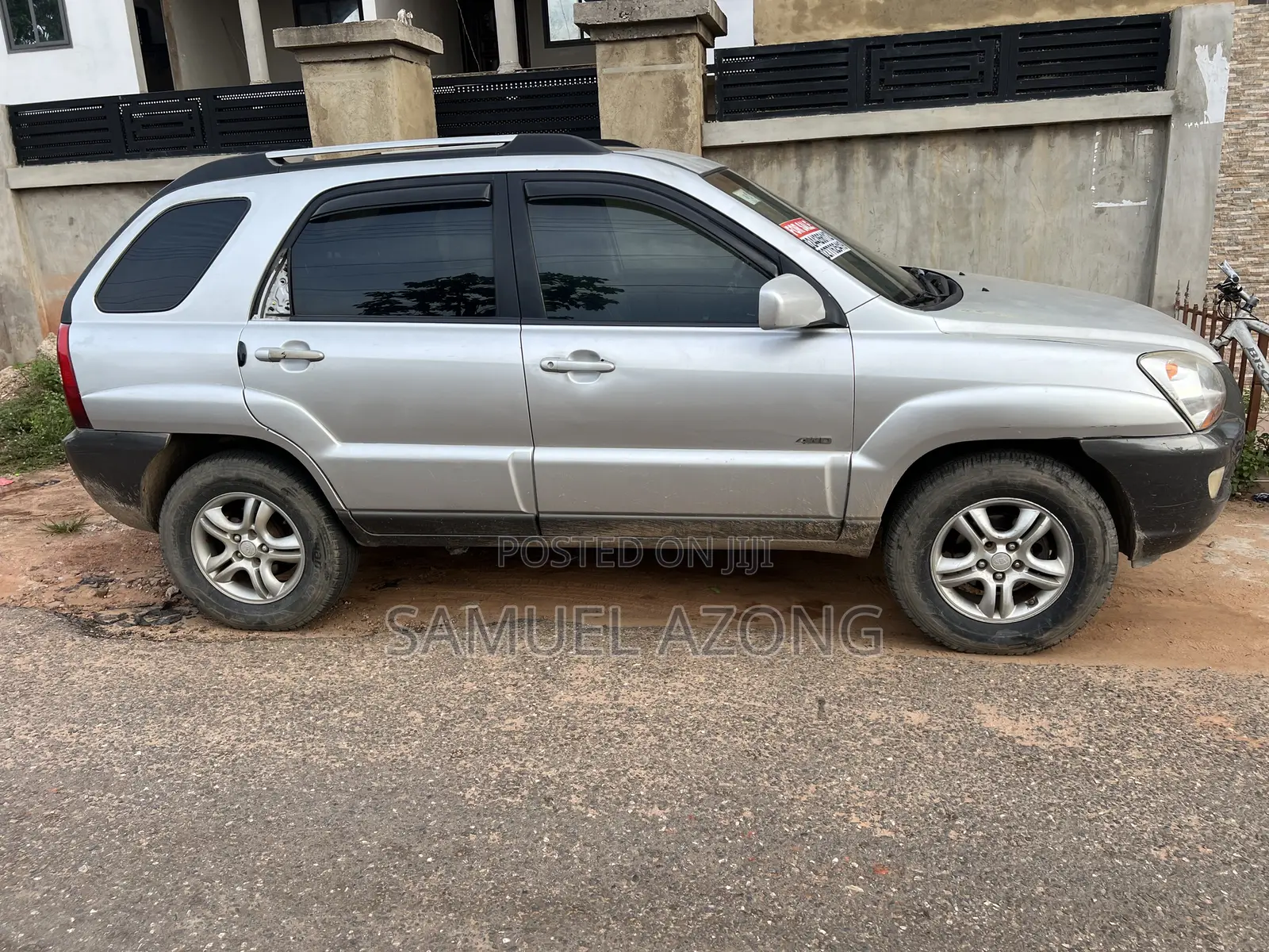 Kia Sportage 2.0 4x4 2007 Gray
