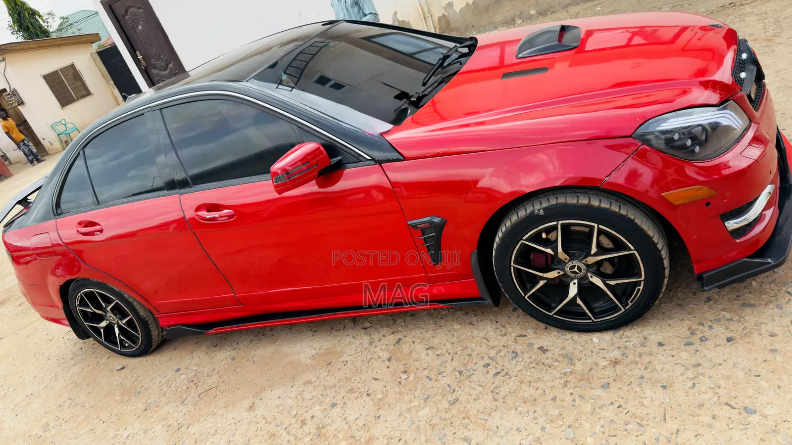 Mercedes-Benz C250 2014 Red