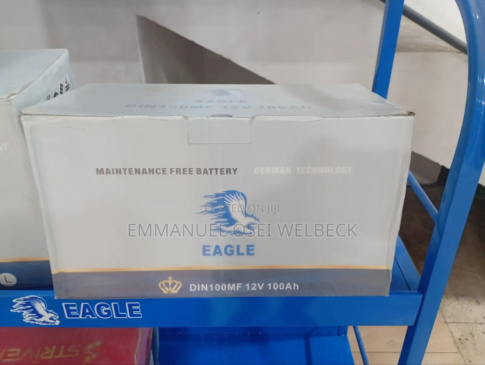 Car Battery 19plate(Din 100)