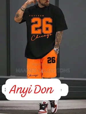 Summer Casual Clothing Top and Down Set