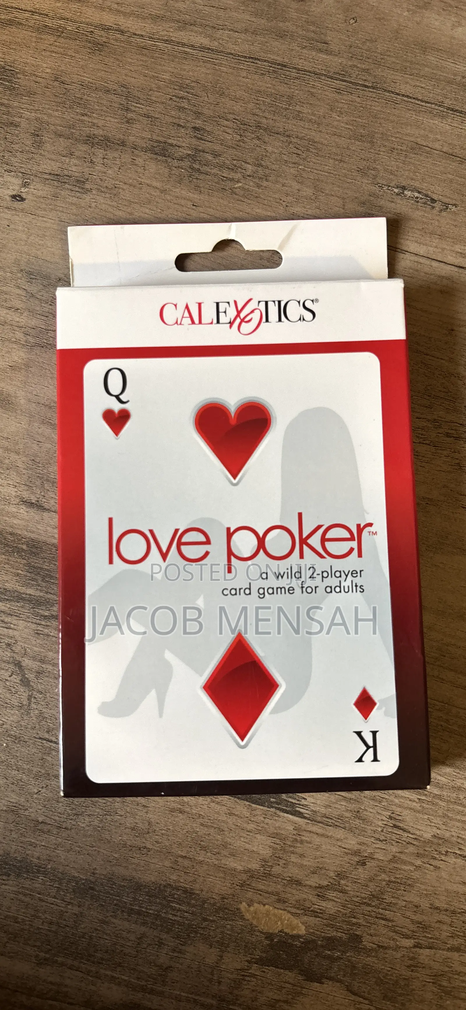 Adult Love Poker Cards