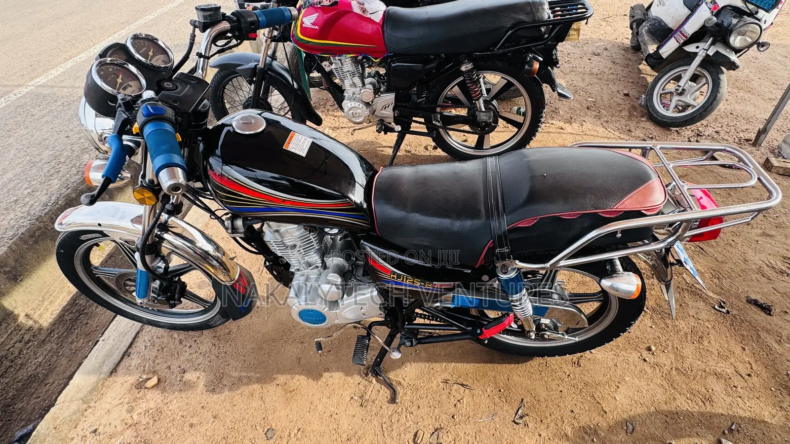 Haojue HJ125-8STAR 2021 Black