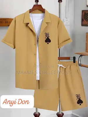 Summer Casual Clothing Top and Down Set