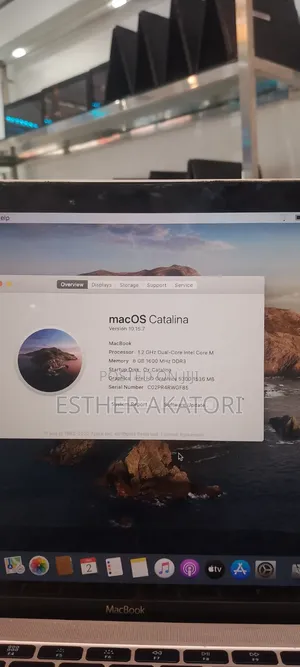 Laptop Apple MacBook 8GB Intel Core M SSD 500GB
