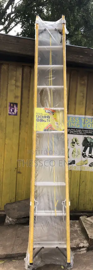 Extension Fiberglass Ladder 2x 10 Dyllu