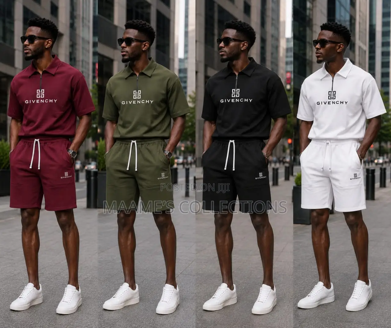 Men’S Designed Top and Down Shorts