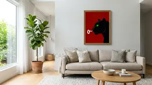 Upgrade Your Gallery Wall With This Ultra Rare Noir Panther Art