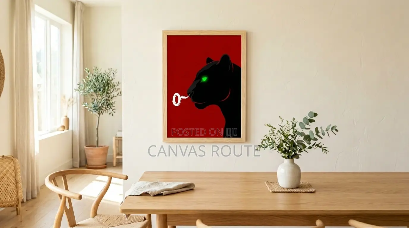 Upgrade Your Gallery Wall With This Ultra Rare Noir Panther Art