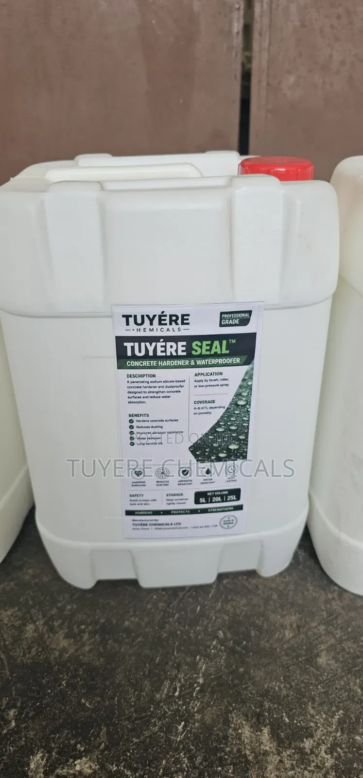 Tuyére Sealer Concrete Hardener Admixture 20l