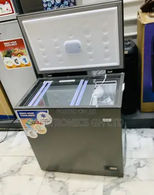 Fabulous Grey Nasco 198-Litre Chest Freezer (Nas-230sk)