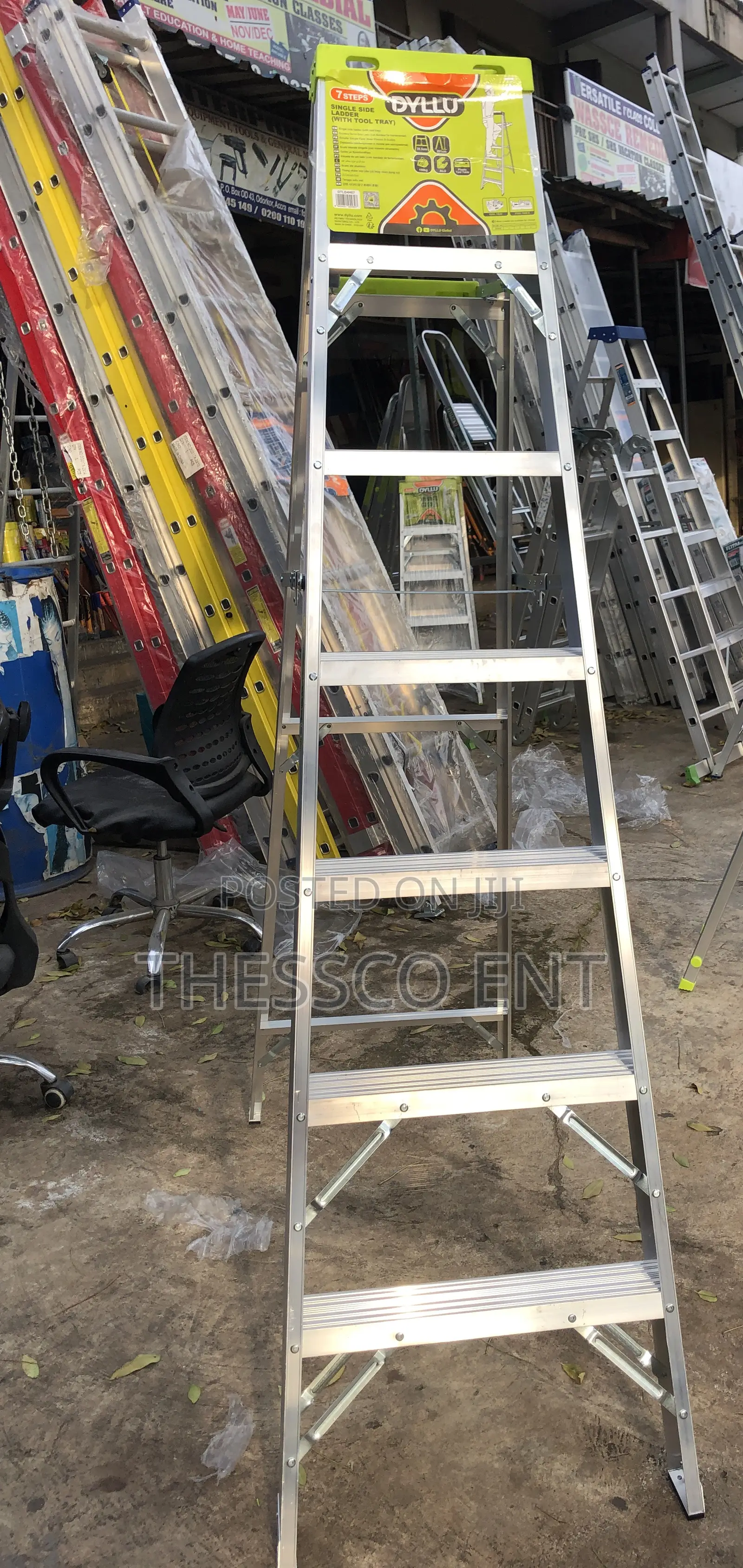 7 Steps Single Side Ladder Dyllu
