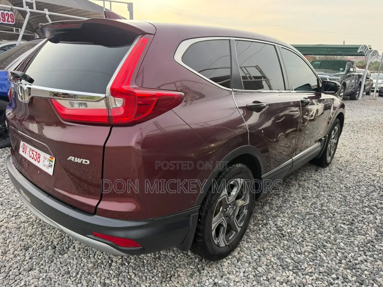 Honda CR-V EX AWD 2019 Burgundy