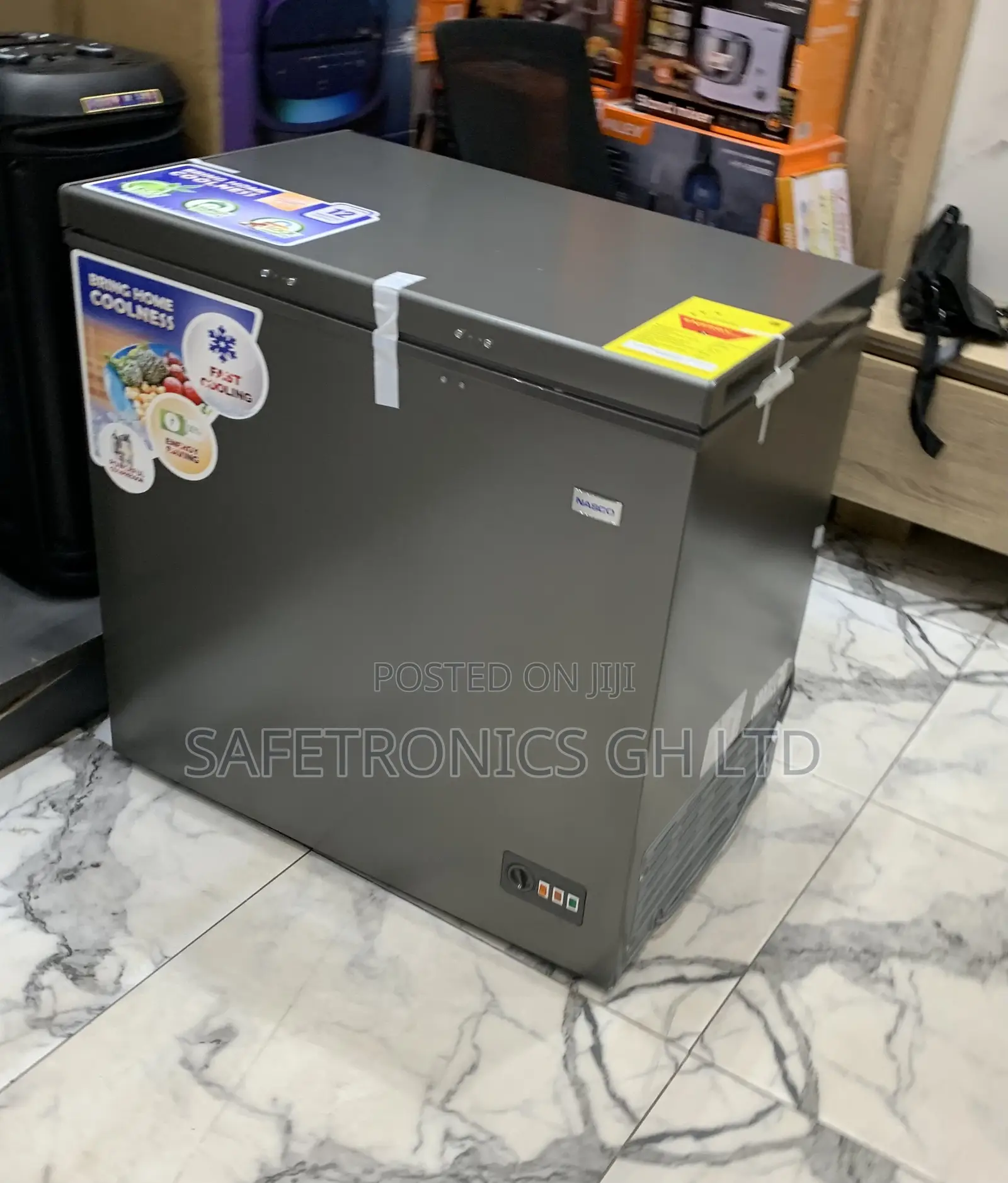 Newest Version Nasco 198-Litre Chest Freezer (Nas-230sk)
