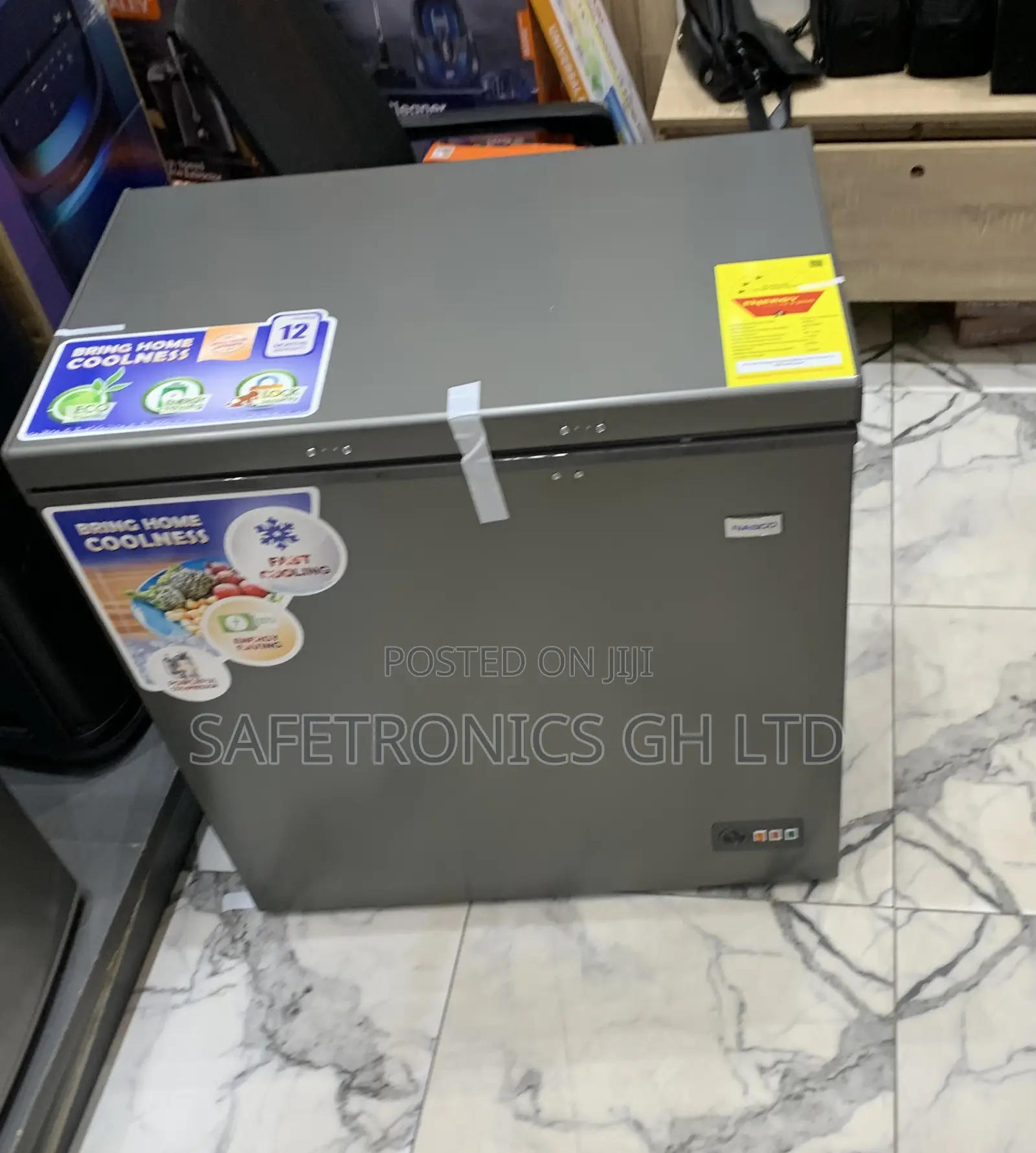 Super Sleek Nasco 198-Litre Chest Freezer (Nas-230sk)