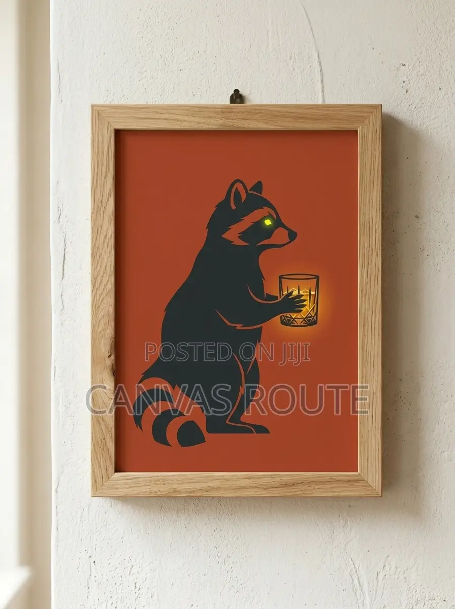 Why Is This Raccoon Drinking Whiskey Better Dressed Than Me?