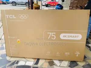 Real 75 Inches TCL Google Smart Tv