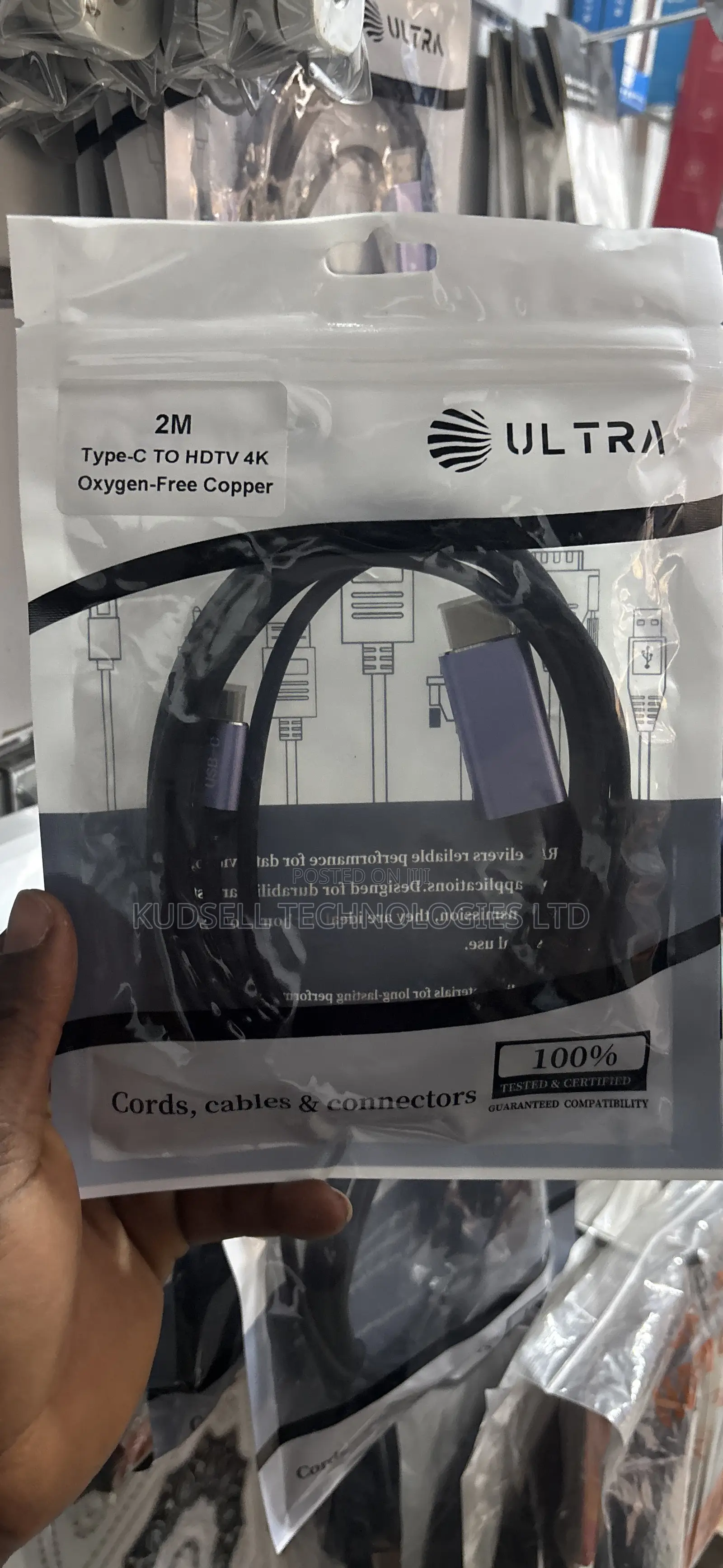 Type-c To Hdmi 2m Quality Cable