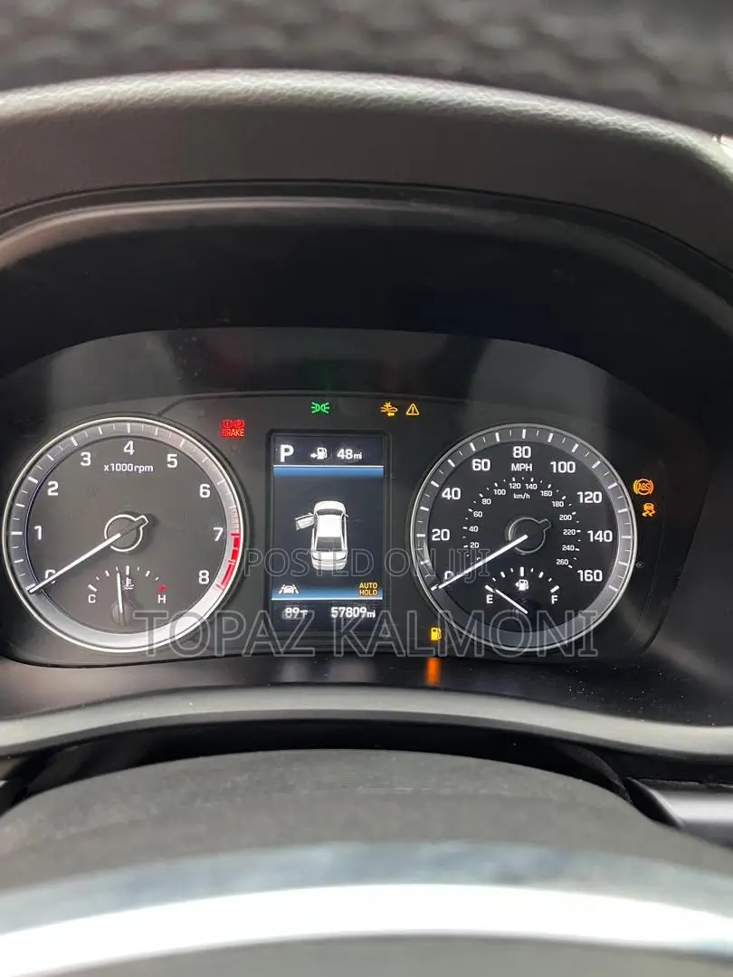 Hyundai Sonata 2019 Red