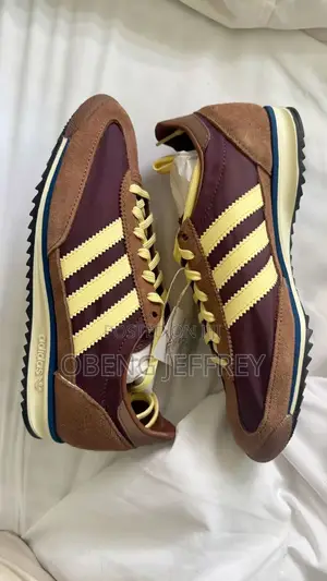 Original Adidas Sl 72 Rs Brown, Preloved Yellow