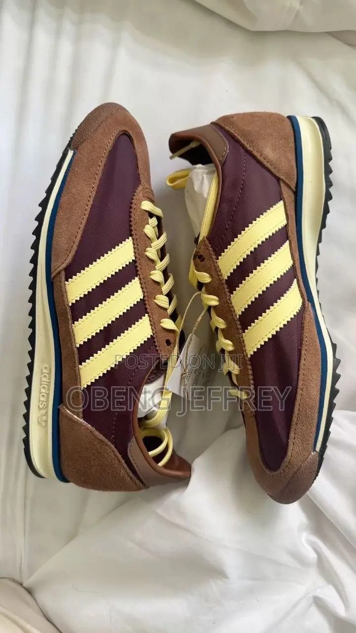 Original Adidas Sl 72 Rs Brown, Preloved Yellow