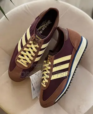 Original Adidas Sl 72 Rs Brown, Preloved Yellow