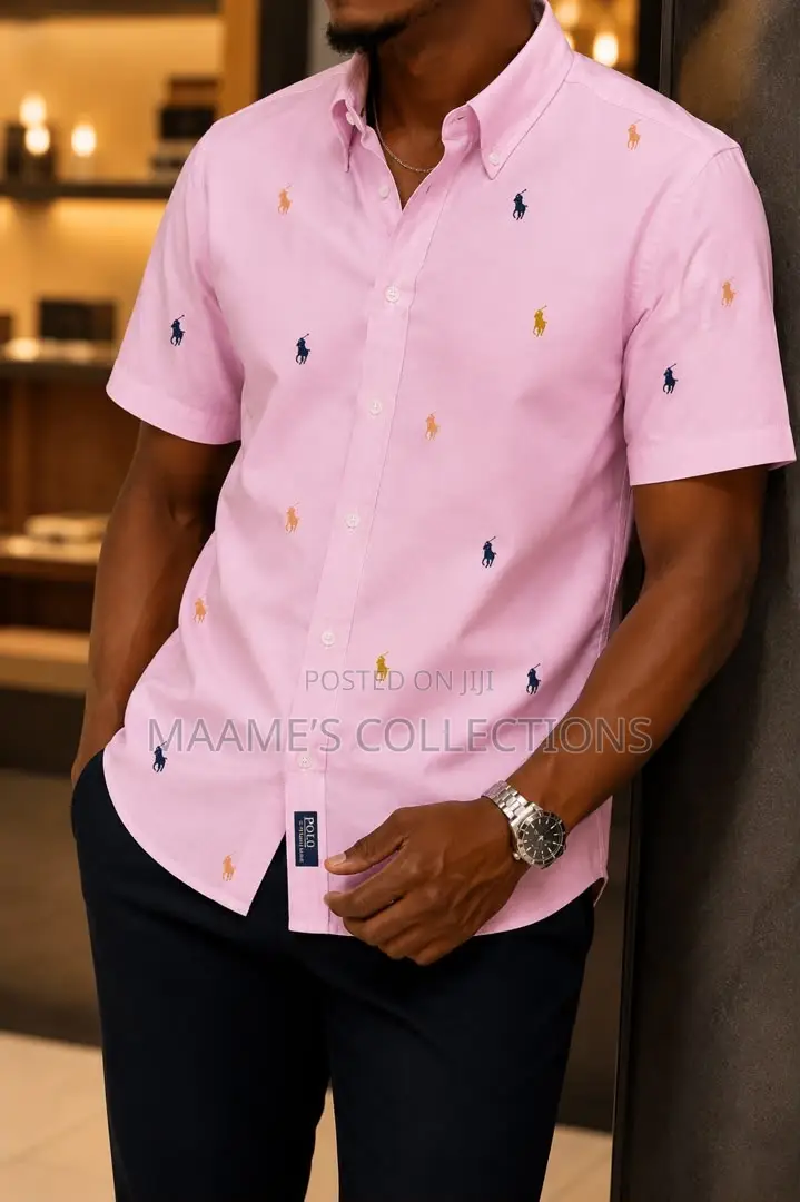 Polo Ralph Lauren Men’S Color- Block Short Sleeve Shirts