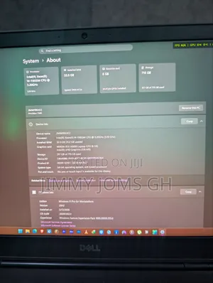 Laptop Dell Precision 7560 32GB Intel Xeon SSD 32GB