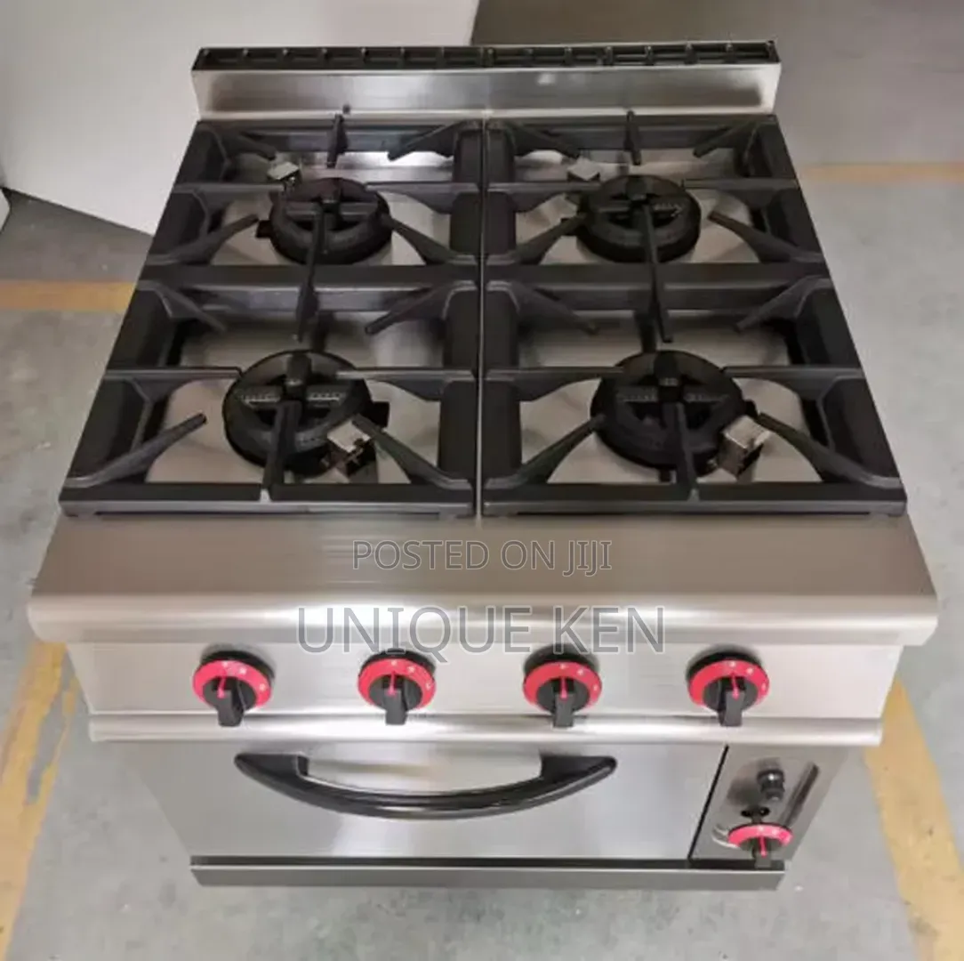 Commercial Gas Stove With Oven