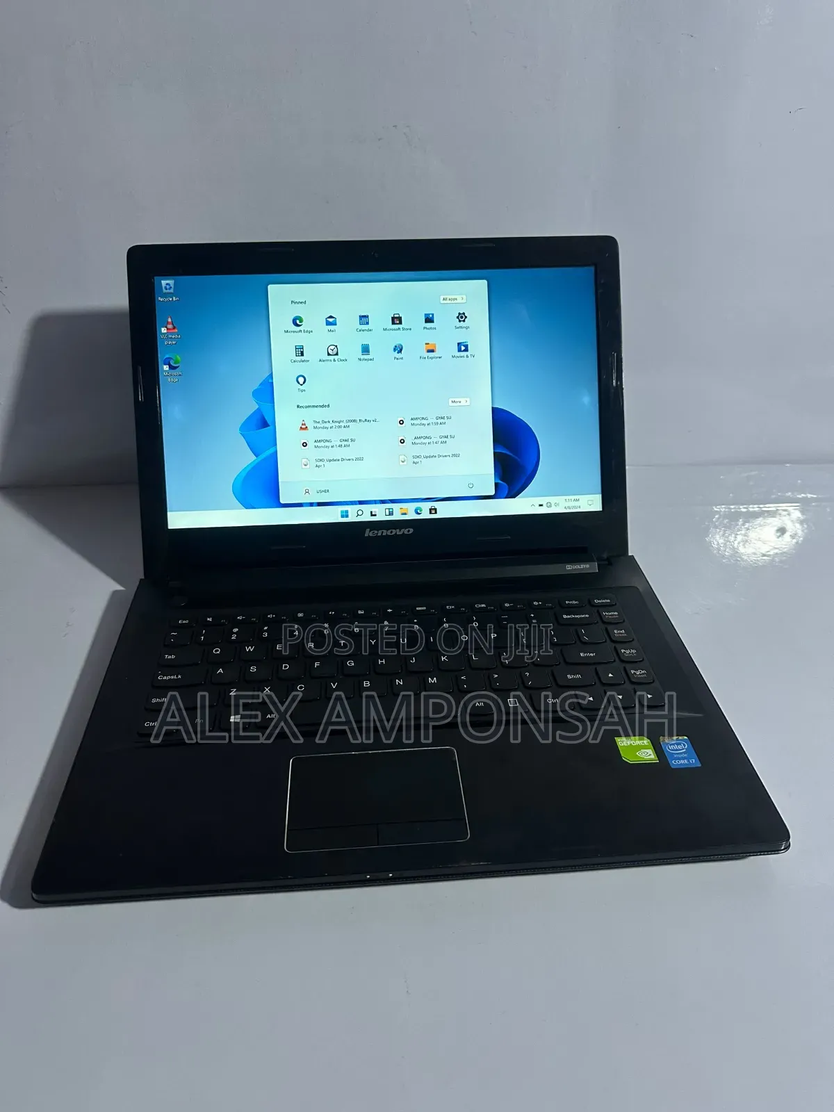 Laptop Lenovo Ideapad Gaming 3 8GB Intel Core i7 SSHD+SSD 250GB