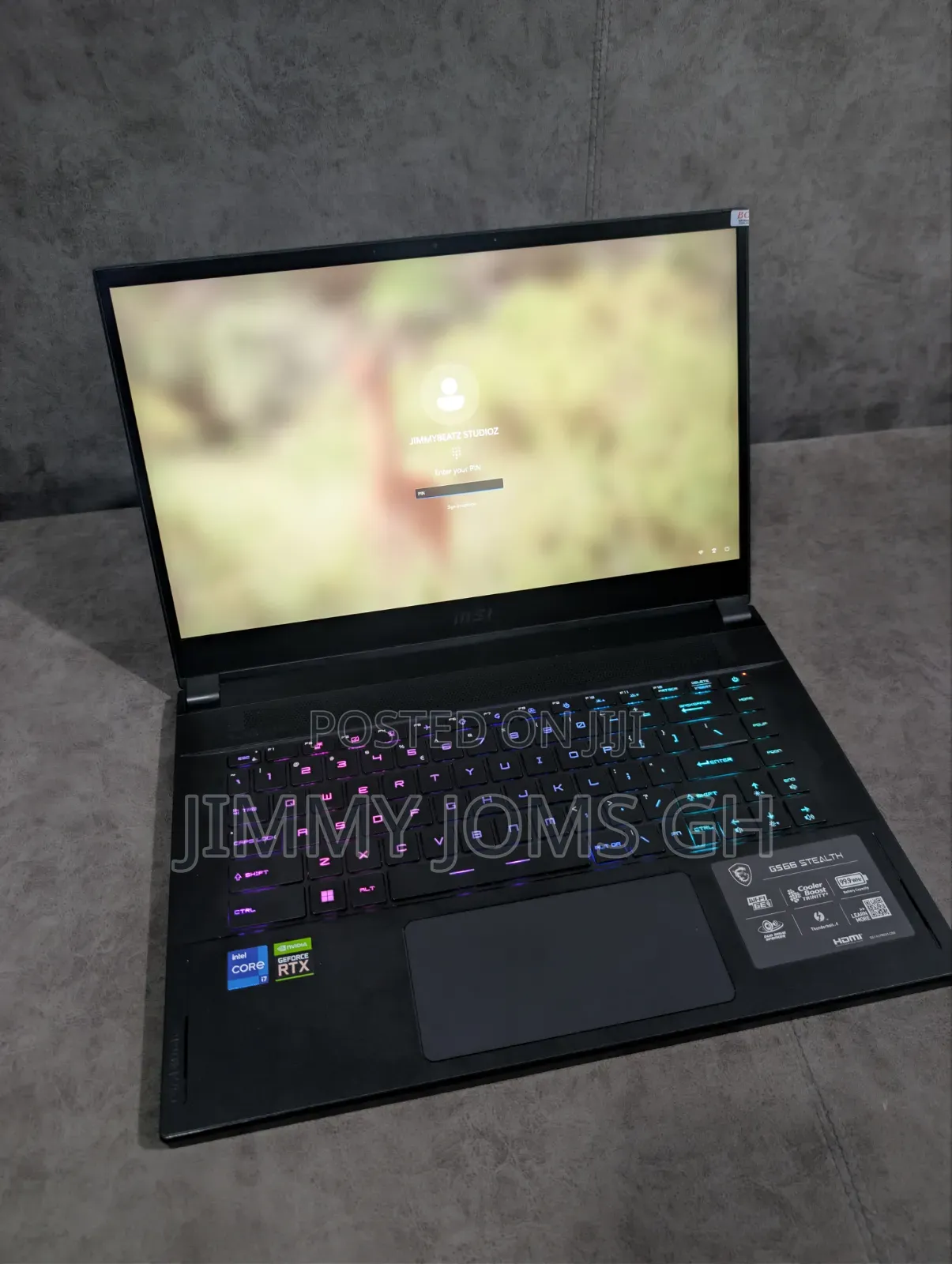 Laptop MSI GS66 Stealth 11UH 16GB Intel Core i7 SSD 512GB