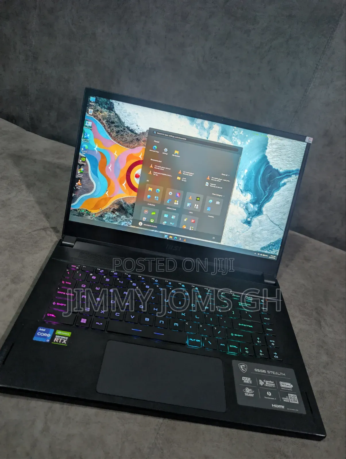 Laptop MSI GS66 Stealth 11UH 16GB Intel Core i7 SSD 512GB