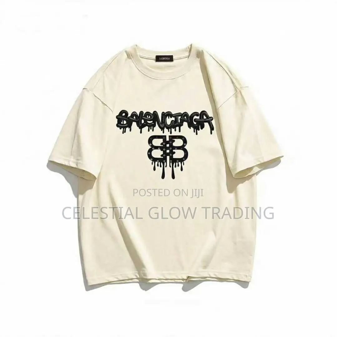 Balenciaga T-Shirt for Men – Trendy Streetwear Casual