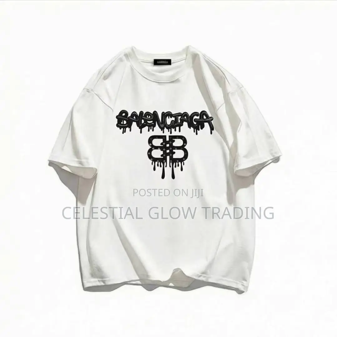 Balenciaga T-Shirt for Men – Trendy Streetwear Casual