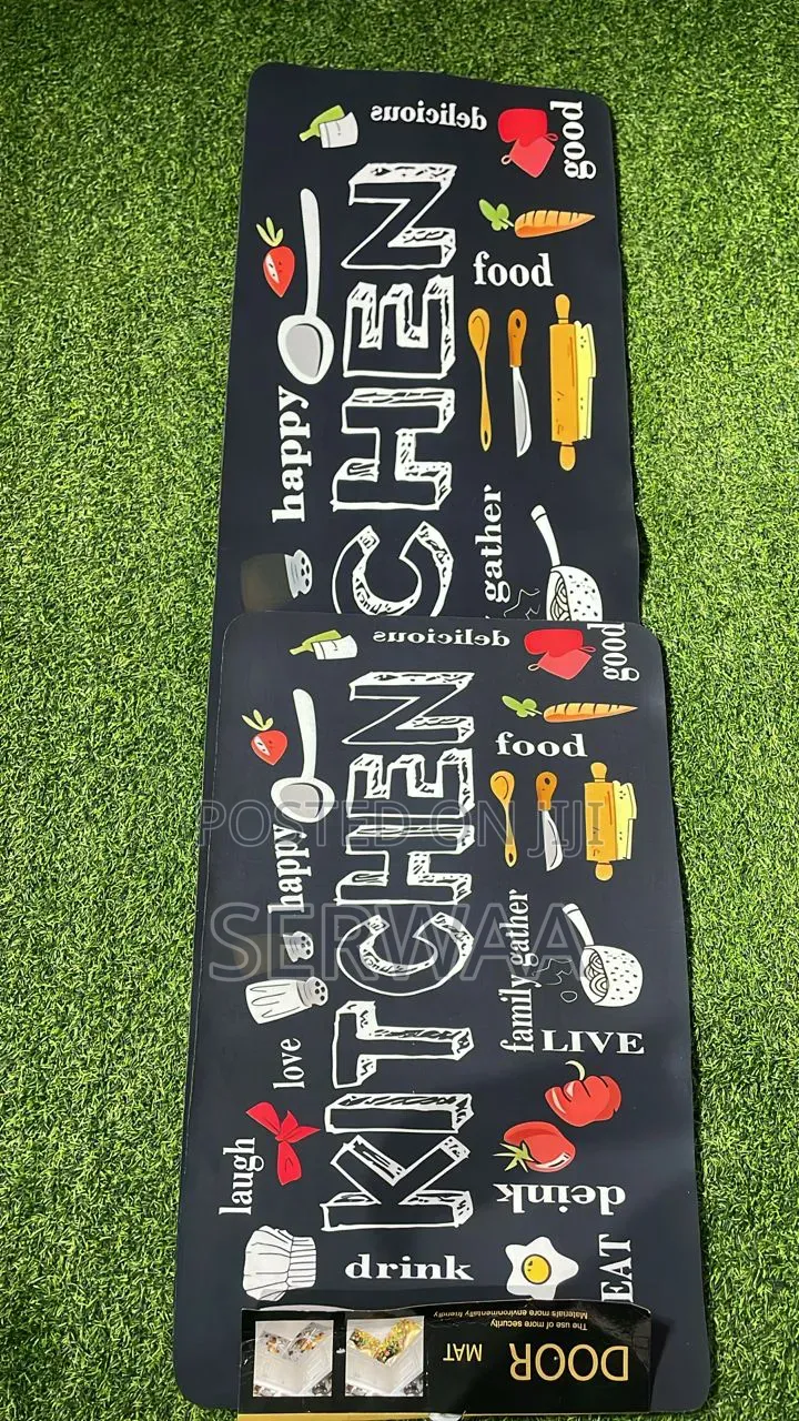 2 Piece Absorbent Big Size Kitchen Mat