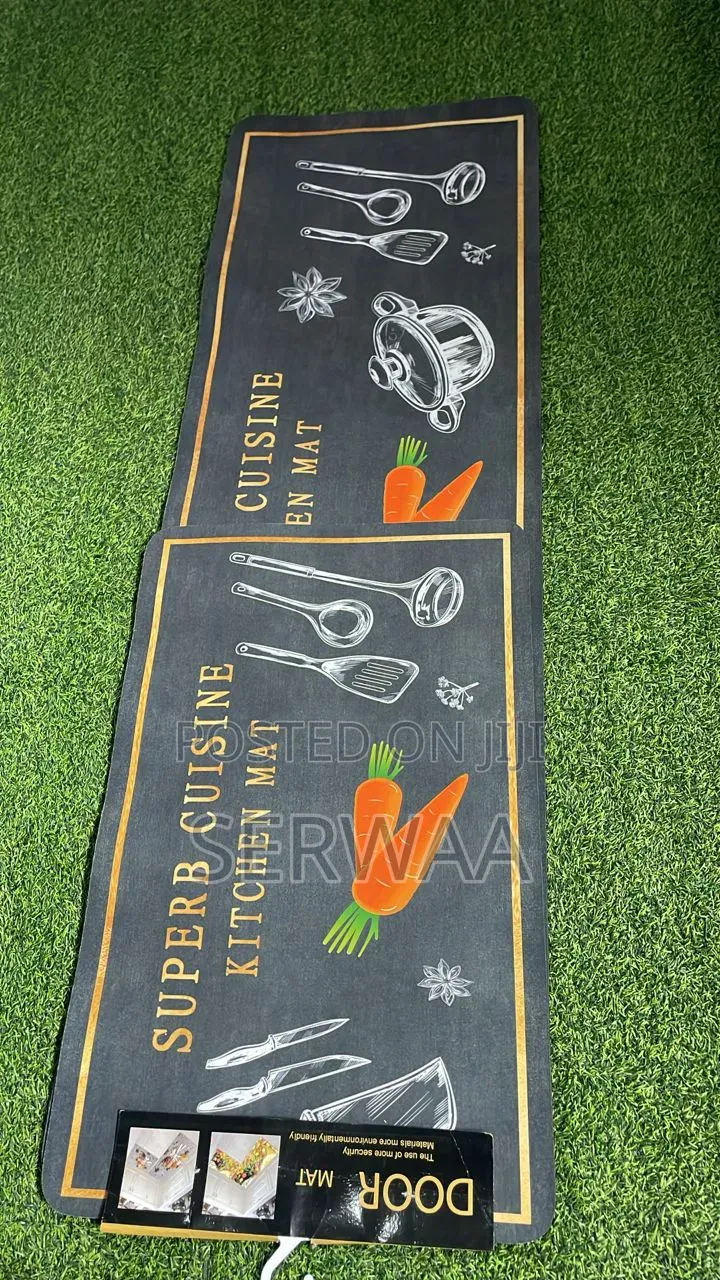 2 Piece Absorbent Big Size Kitchen Mat