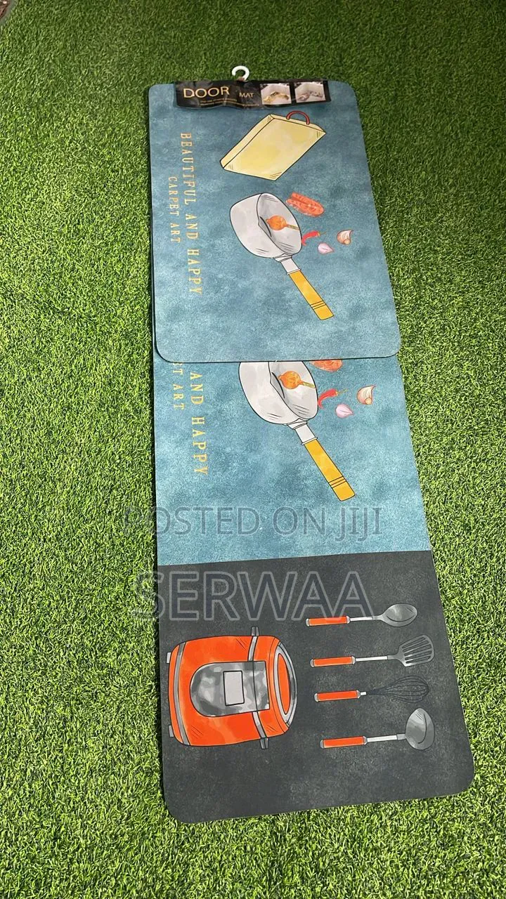2 Piece Absorbent Big Size Kitchen Mat