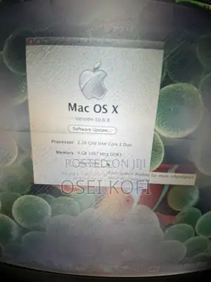 Laptop Apple MacBook 2009 4GB Intel Core 2 Duo HDD+SSD 500GB