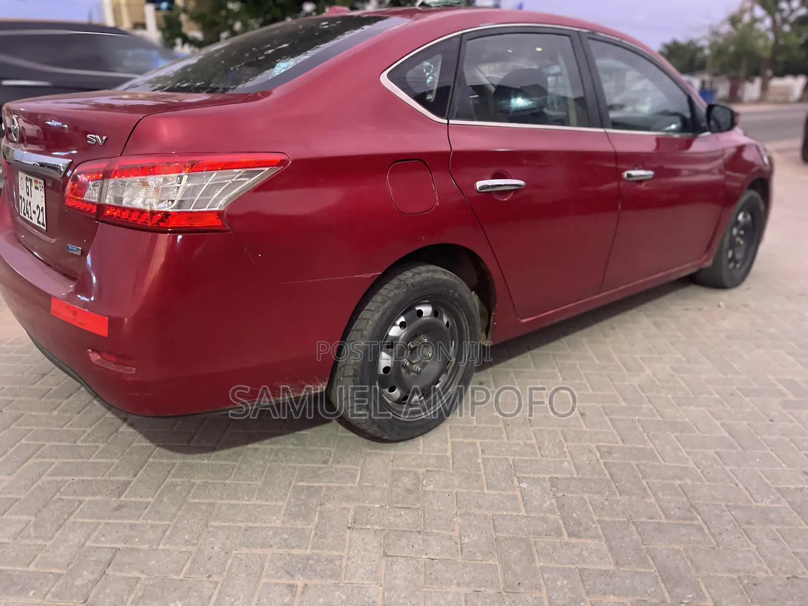 Nissan Sentra SL 4dr Sedan (1.8L 4cyl CVT) 2014 Red