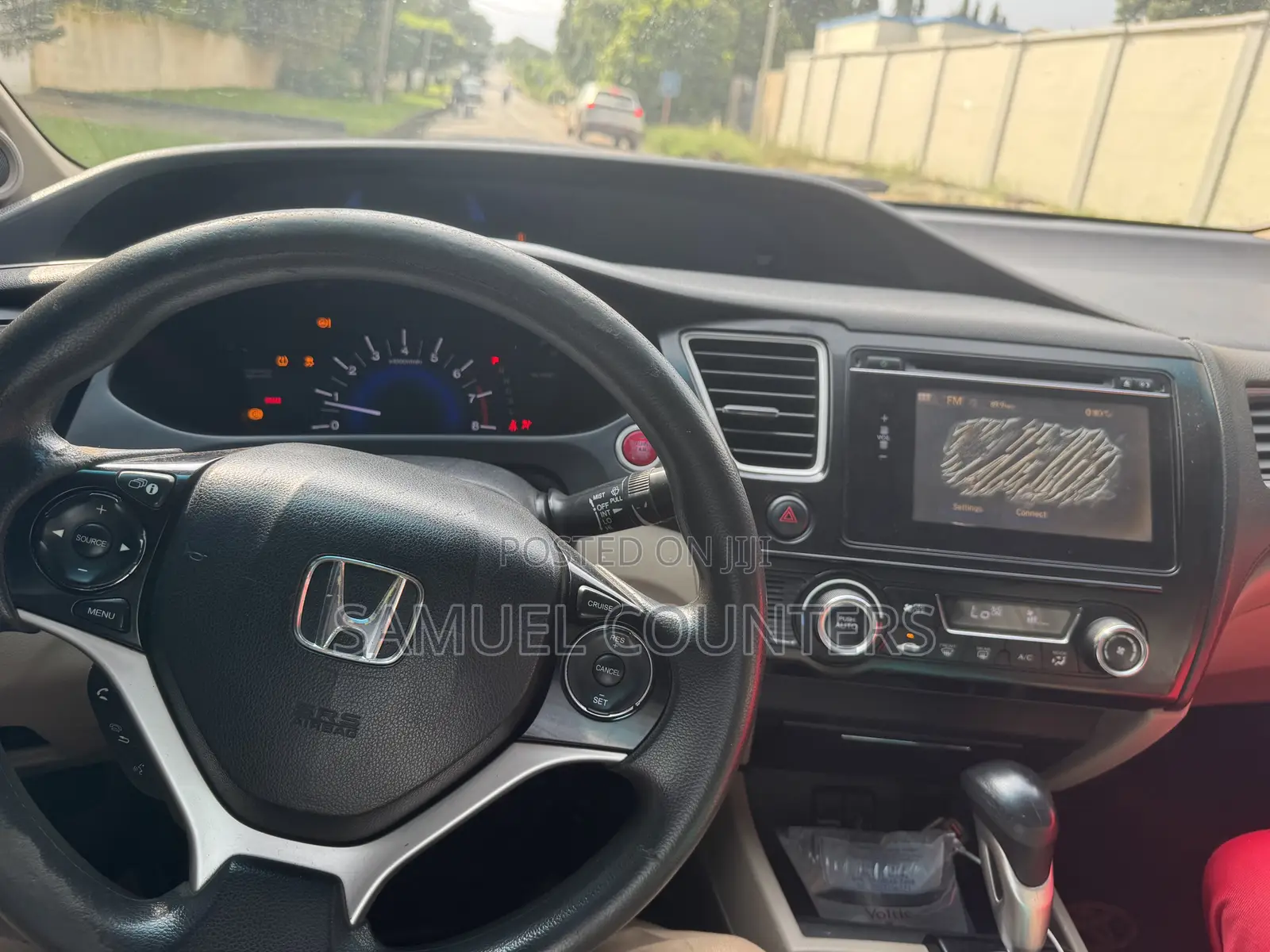Honda Civic EX 4dr Sedan (1.8L 4cyl CVT) 2014 Gray