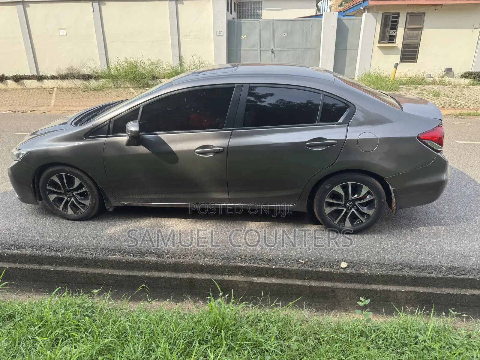 Honda Civic EX 4dr Sedan (1.8L 4cyl CVT) 2014 Gray