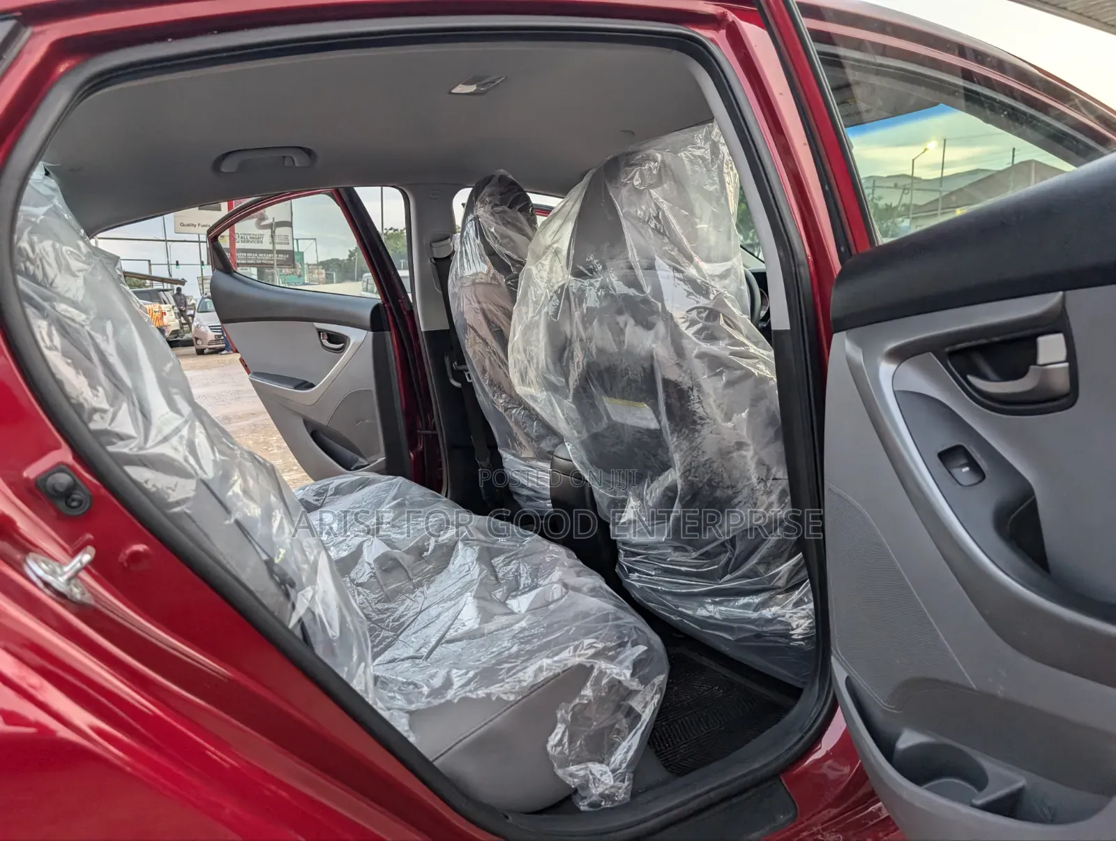 Hyundai Elantra GLS Sedan FWD (1.8L 4cyl 6A) 2013 Red