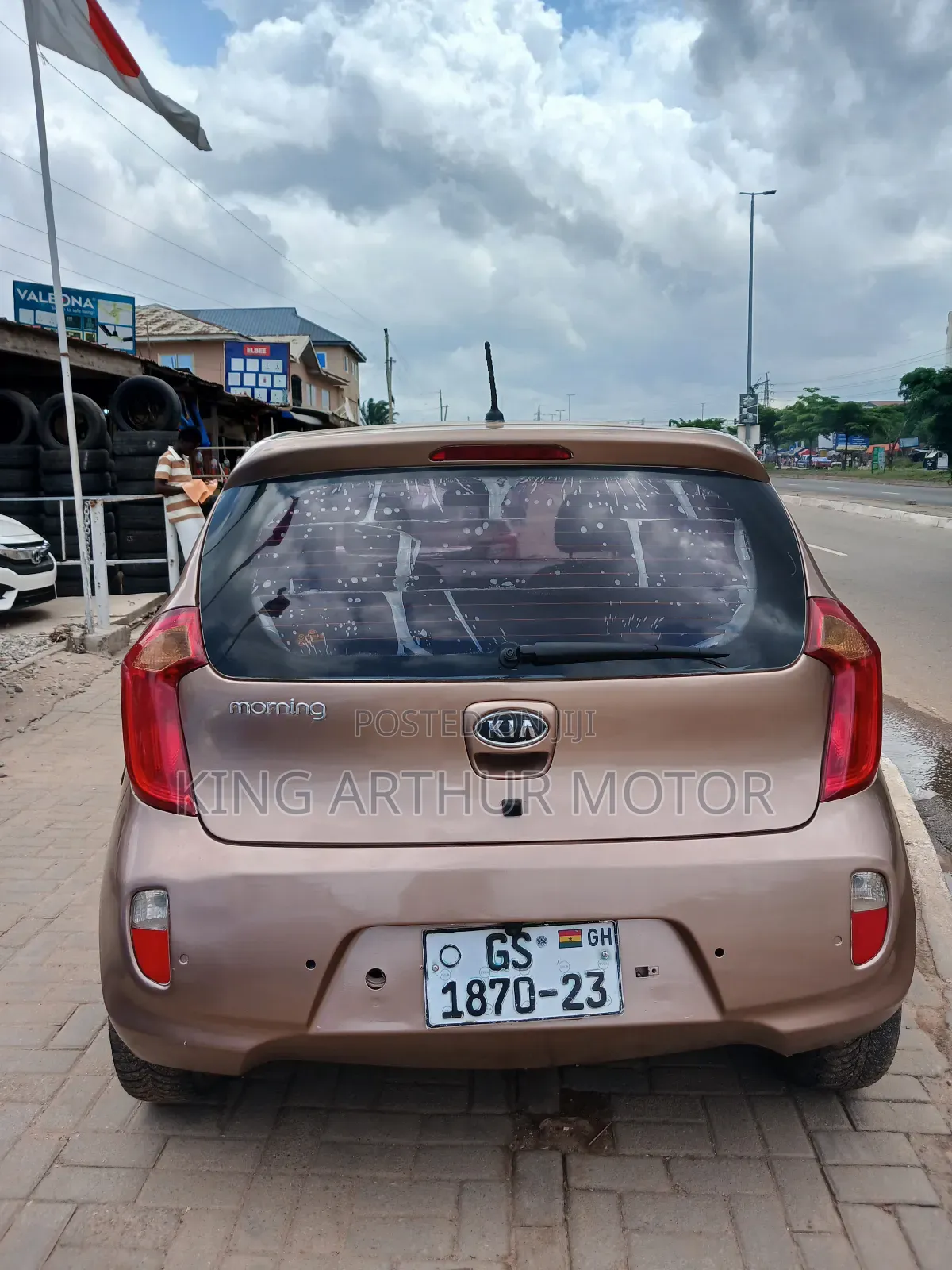 Kia Morning 2013 Brown