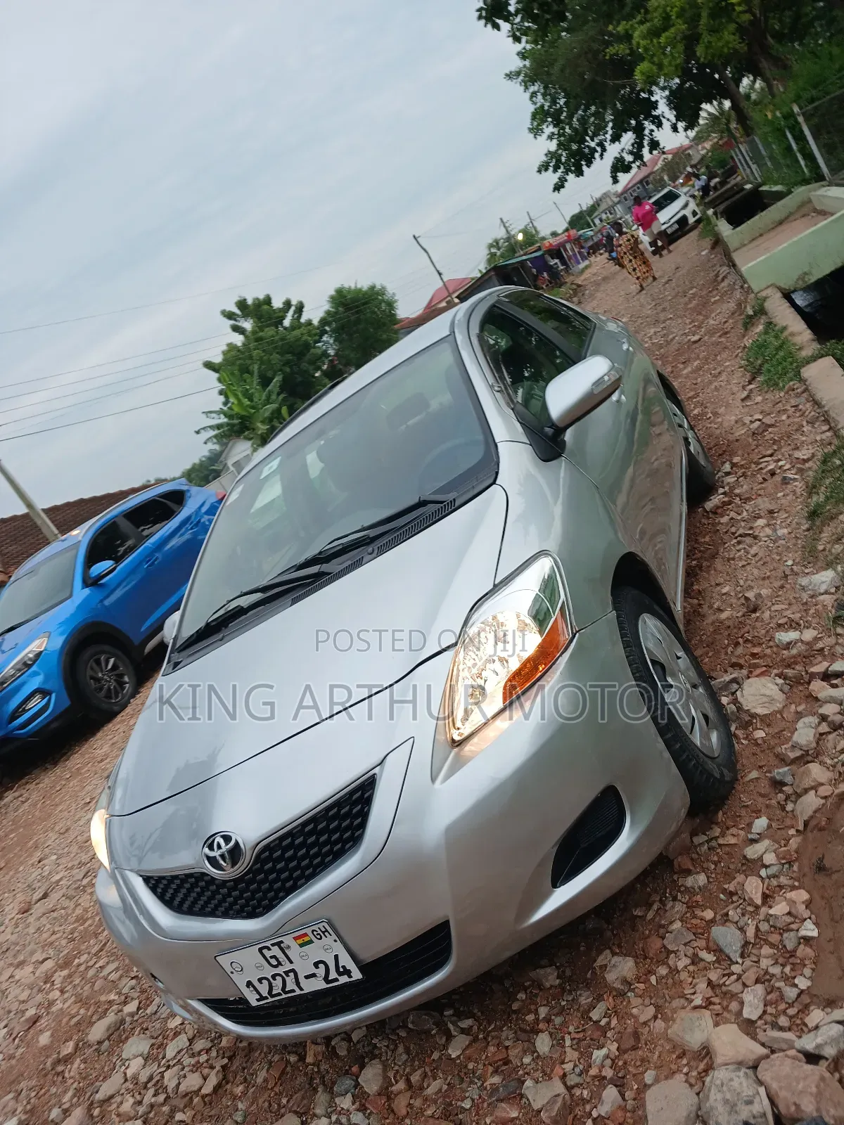 Toyota Belta 2010 Gray