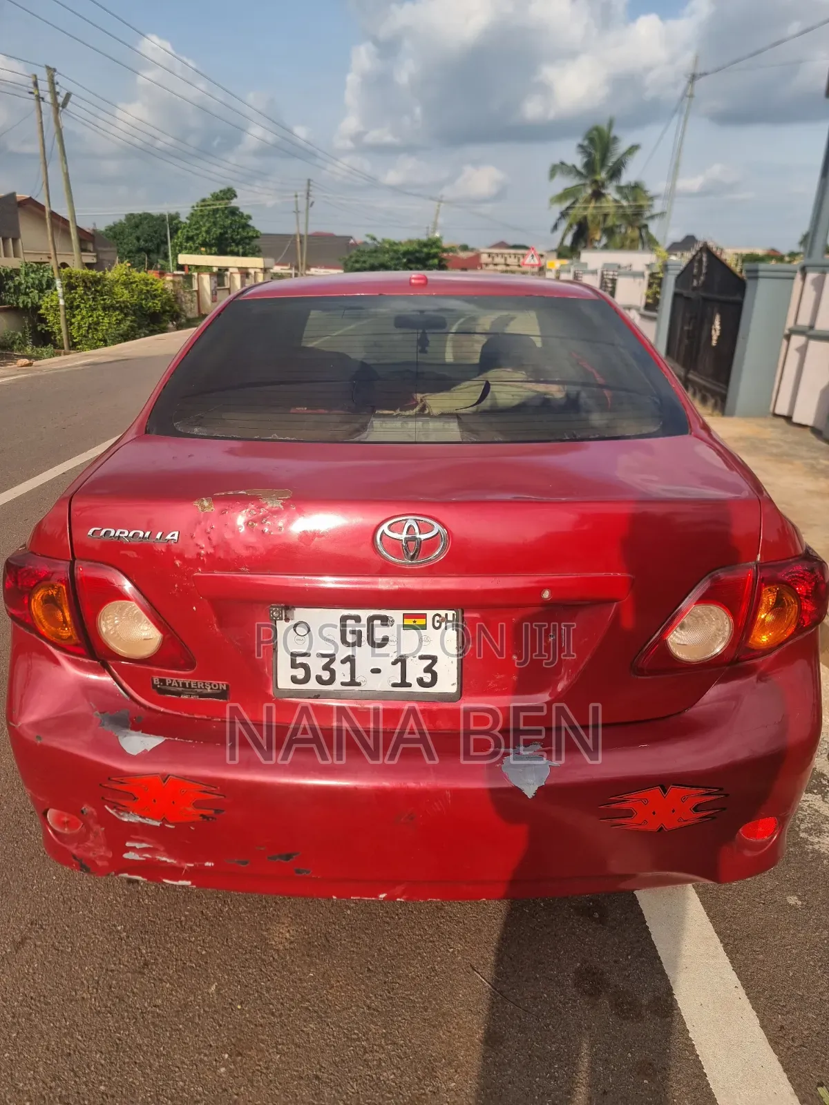 Toyota Corolla 2009 Red