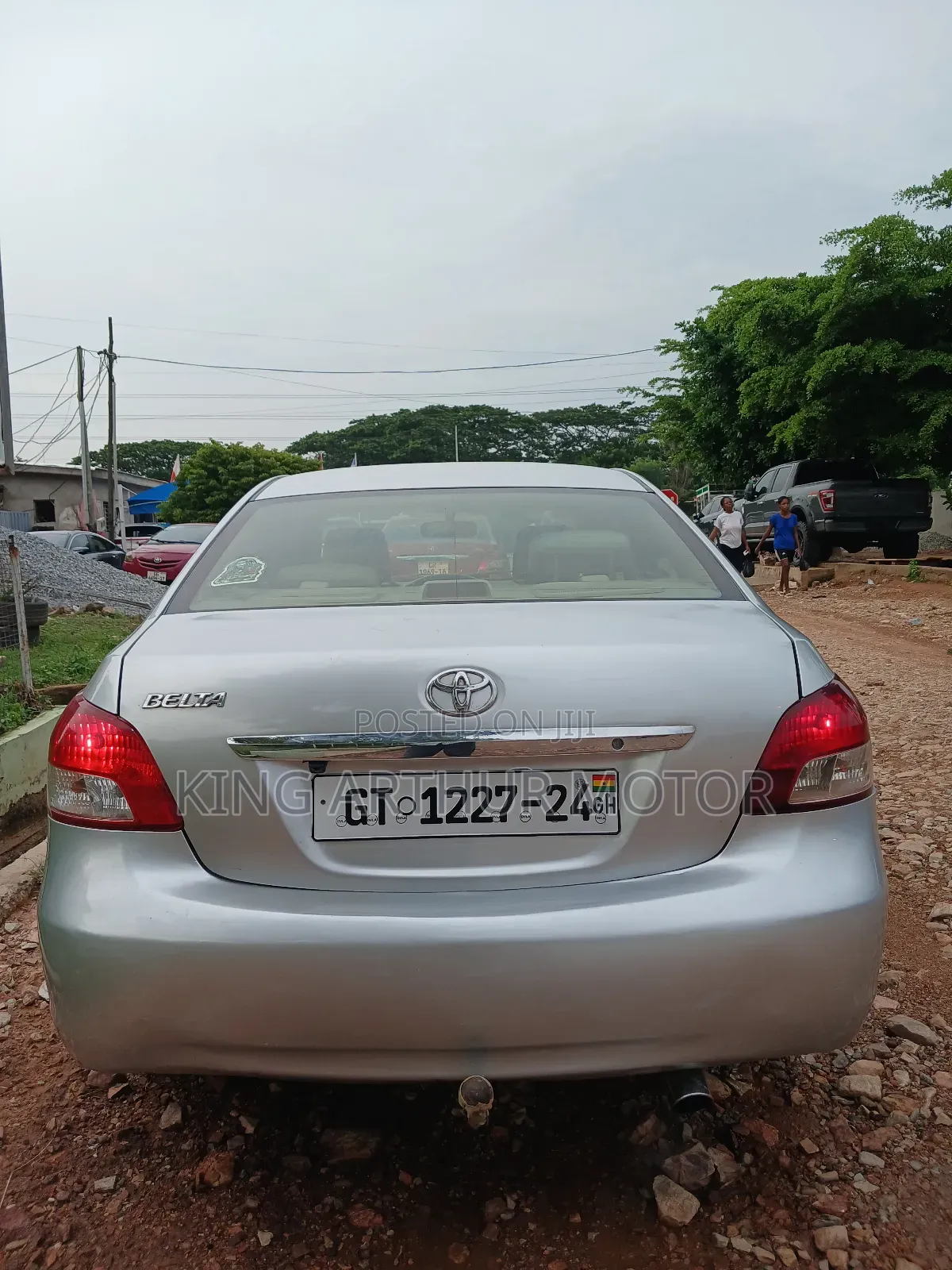 Toyota Belta 2010 Gray